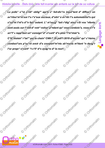 Page 9 de la fiche