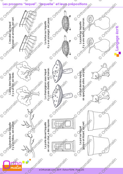 Page 2 de la fiche