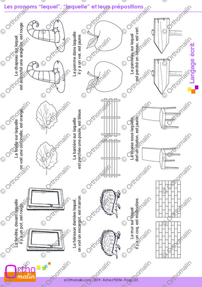 Page 3 de la fiche