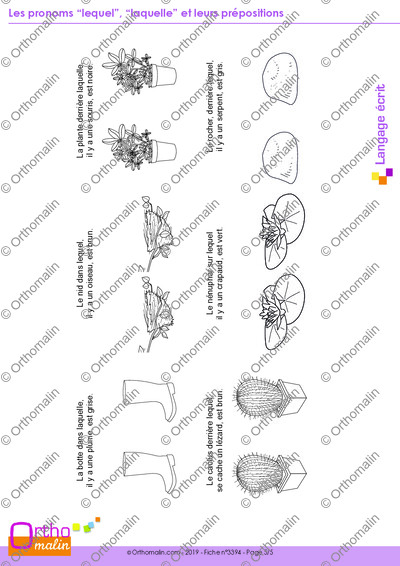 Page 5 de la fiche