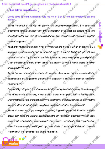 Page 11 de la fiche