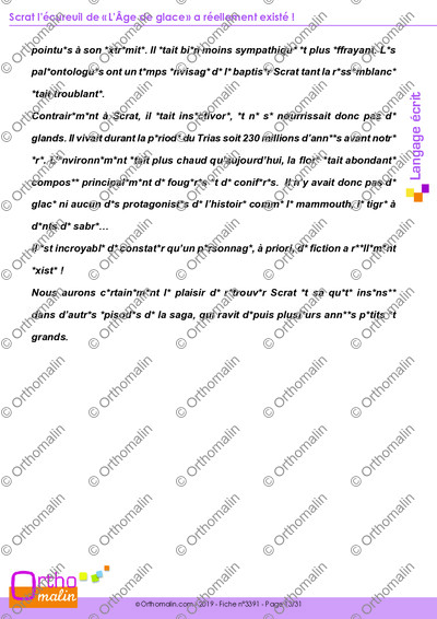 Page 13 de la fiche