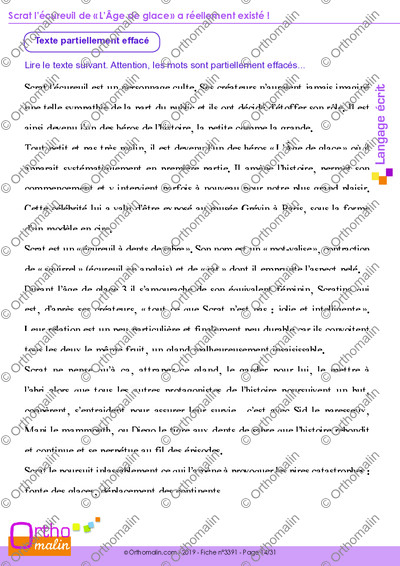 Page 14 de la fiche