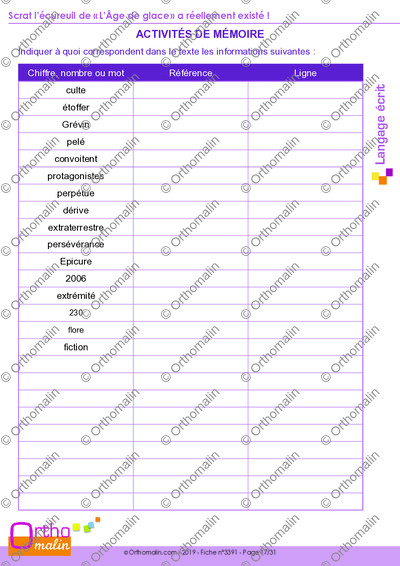 Page 17 de la fiche