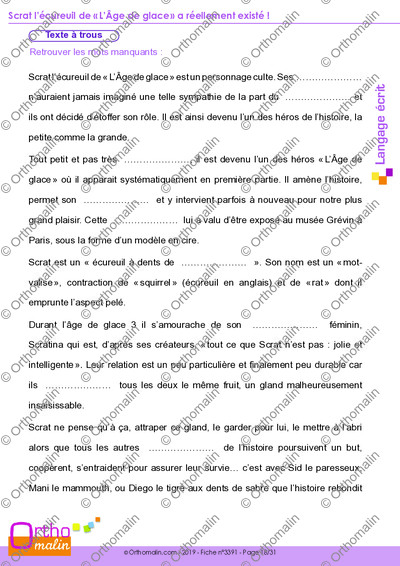 Page 18 de la fiche