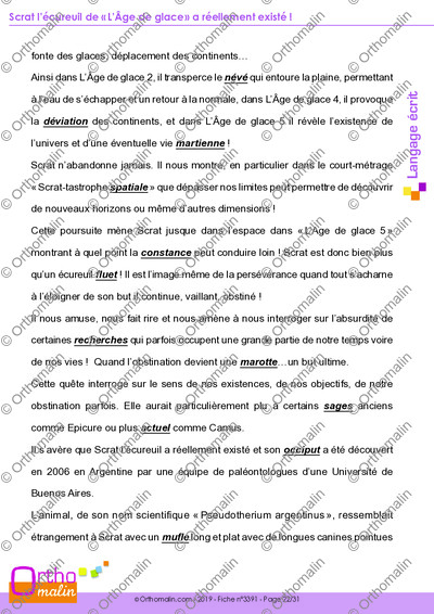 Page 22 de la fiche