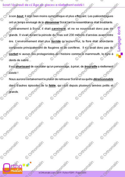 Page 23 de la fiche