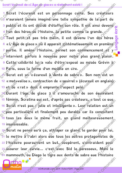 Page 5 de la fiche