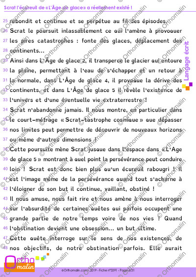 Page 6 de la fiche