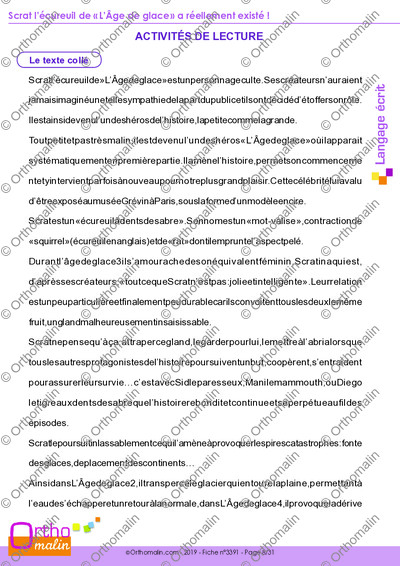 Page 8 de la fiche