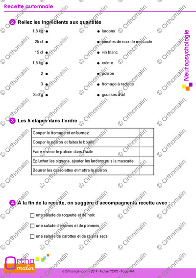 Page 4 de la fiche