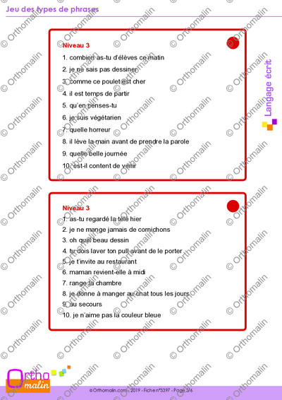 Page 5 de la fiche