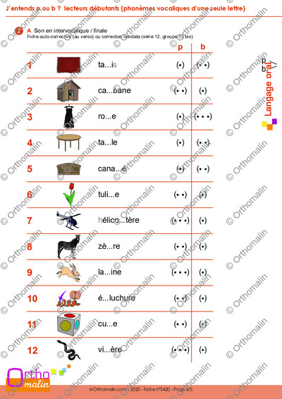 Page 4 de la fiche