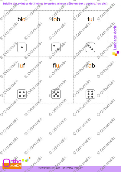 Page 6 de la fiche