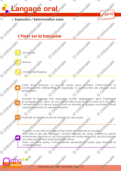 Page 1 de la fiche