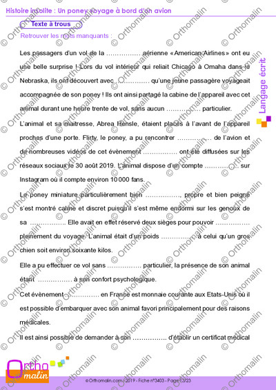 Page 13 de la fiche