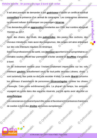Page 16 de la fiche