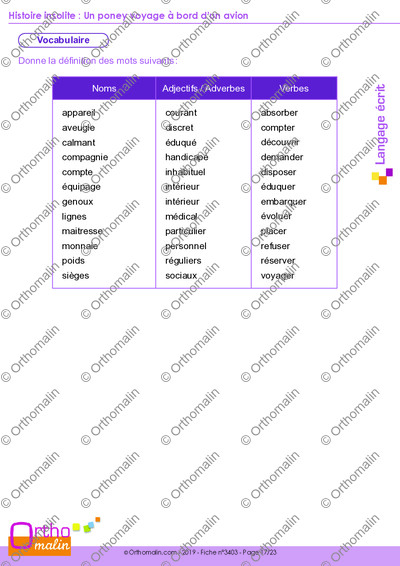 Page 17 de la fiche