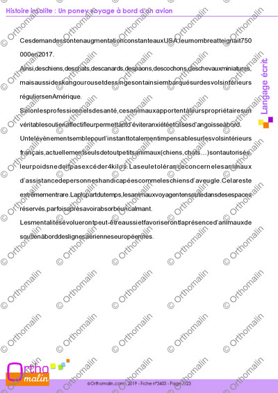 Page 7 de la fiche
