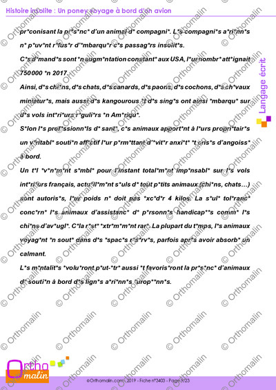 Page 9 de la fiche