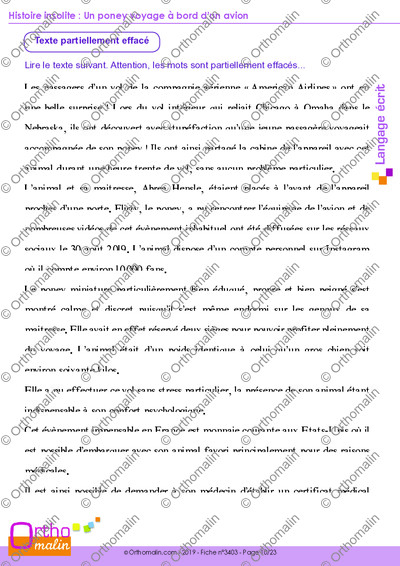 Page 10 de la fiche
