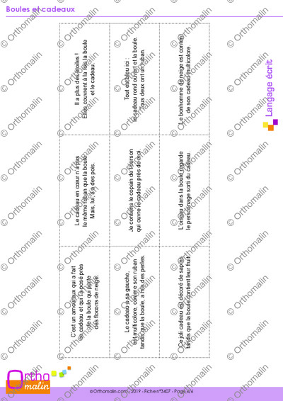Page 6 de la fiche