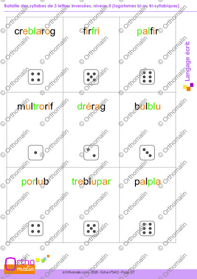 Page 3 de la fiche