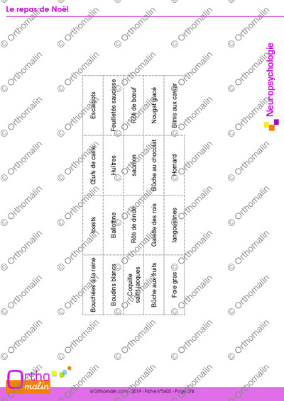 Page 3 de la fiche