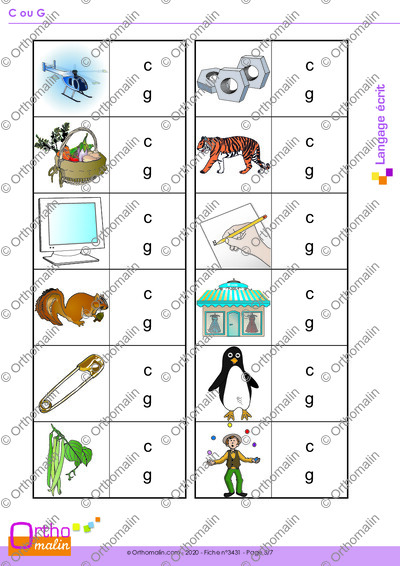 Page 5 de la fiche