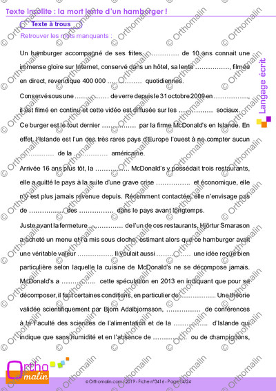 Page 14 de la fiche