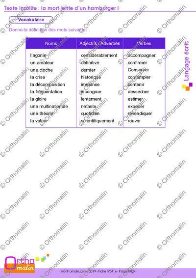 Page 18 de la fiche