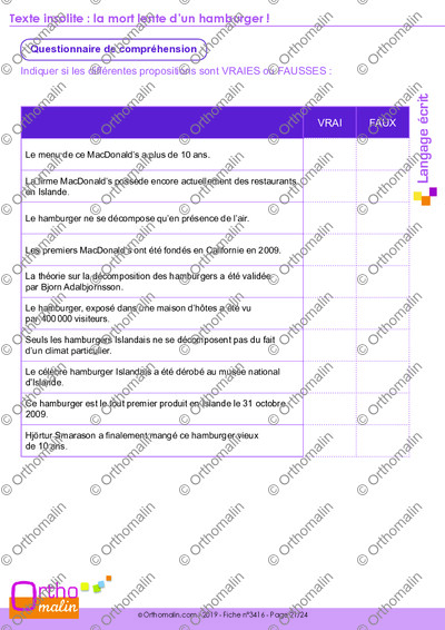 Page 21 de la fiche