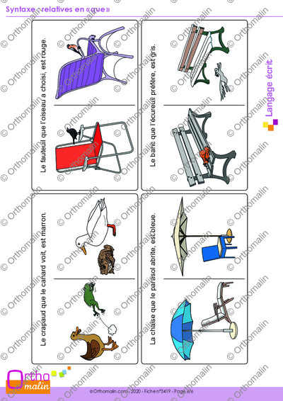 Page 6 de la fiche