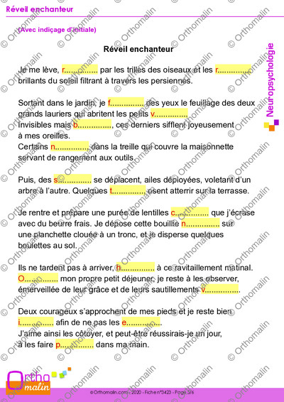 Page 5 de la fiche