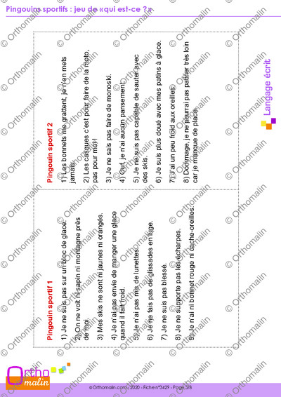 Page 5 de la fiche