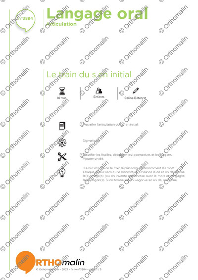 Page 1 de la fiche