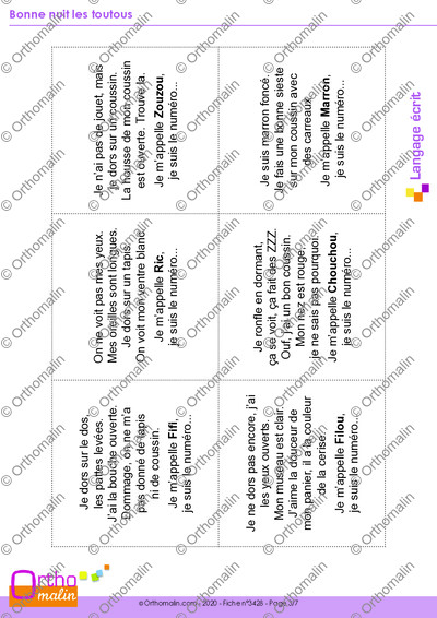 Page 3 de la fiche
