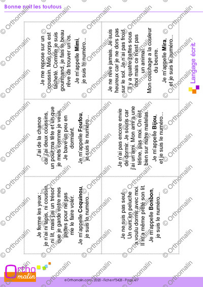 Page 4 de la fiche