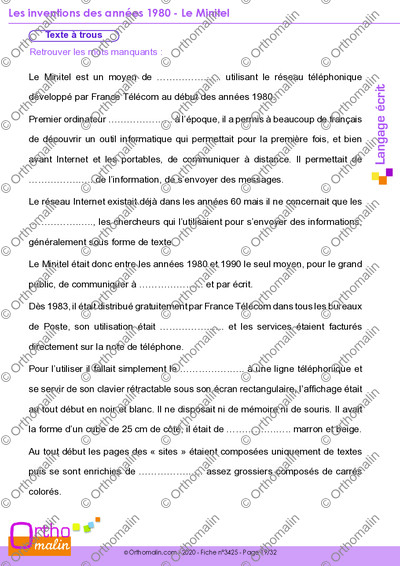 Page 19 de la fiche