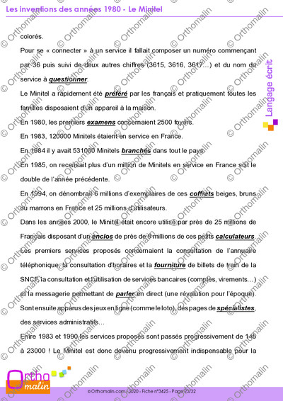 Page 23 de la fiche