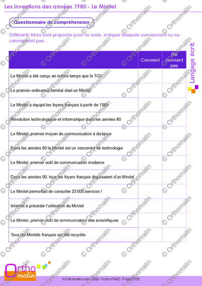 Page 27 de la fiche