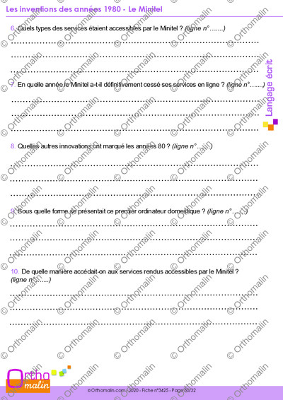 Page 30 de la fiche