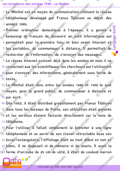 Page 5 de la fiche