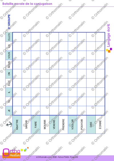 Page 8 de la fiche