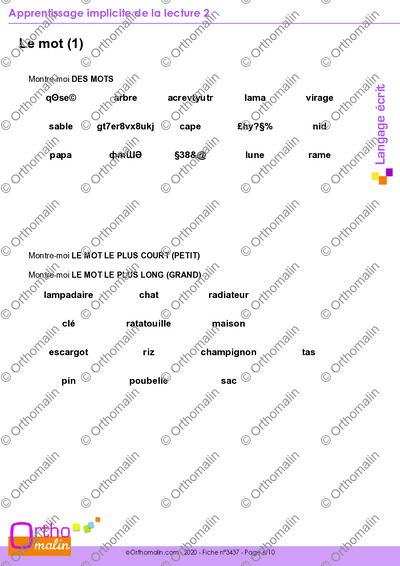 Page 6 de la fiche