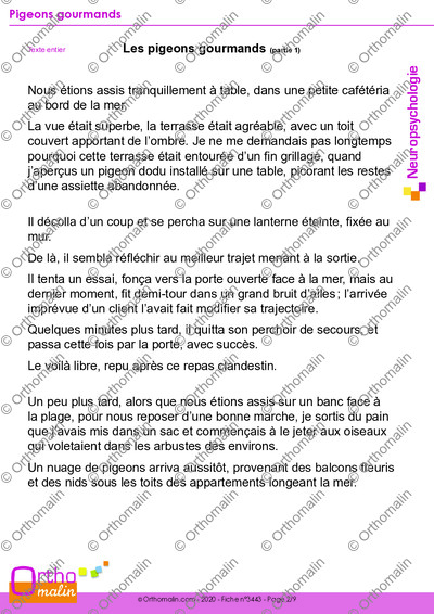 Page 2 de la fiche