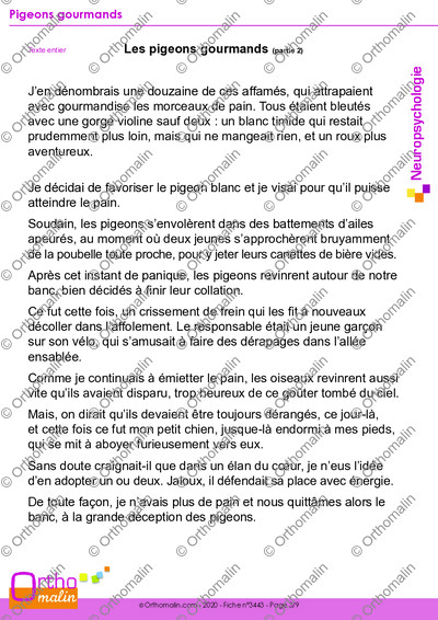 Page 3 de la fiche