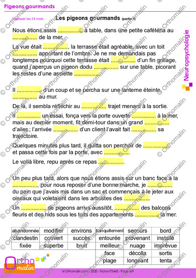 Page 4 de la fiche