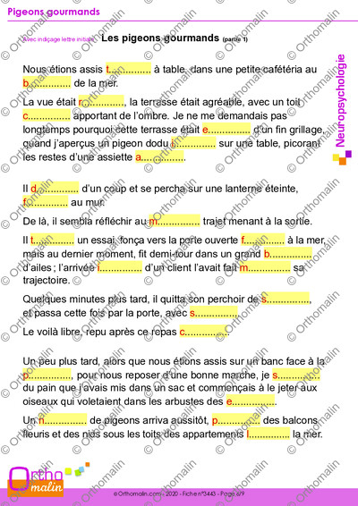 Page 6 de la fiche