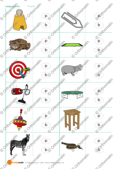 Page 5 de la fiche